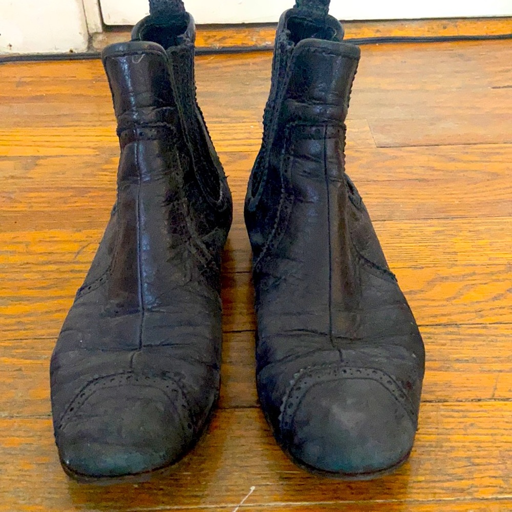 Balenciaga black boots